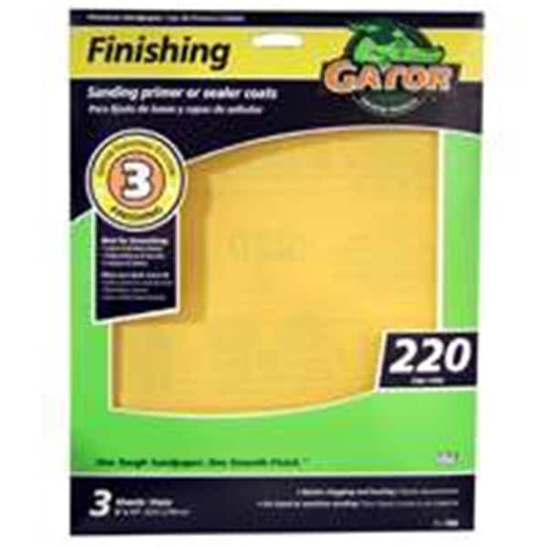 Gator Finishing 7266 Sanding 220 Grit 9 x 11 In. 1045509 - main